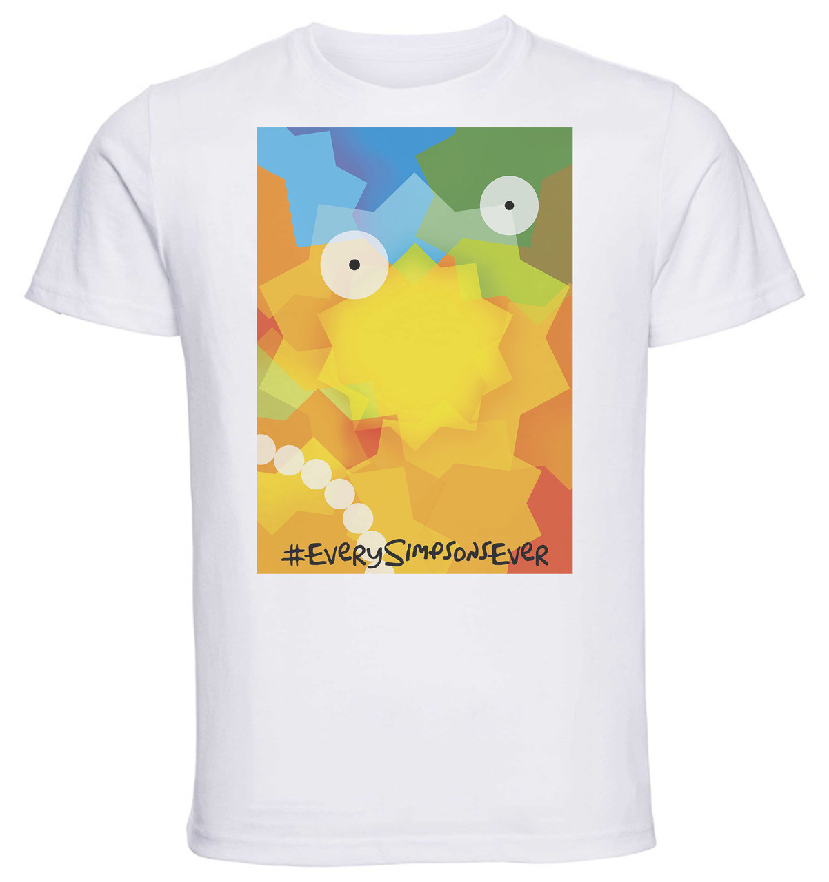 T Shirt Unisex White Tv Series Playbill The Simpson Every Simpsons Ever Lisa Propaganda World T Shirt Unisex White Tv Series Playbill The Simpson Every Simpsons Ever Lisa Propaganda World