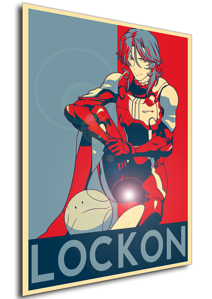Poster - Propaganda - Gundam 00 - Lockon Stratos - Propaganda World