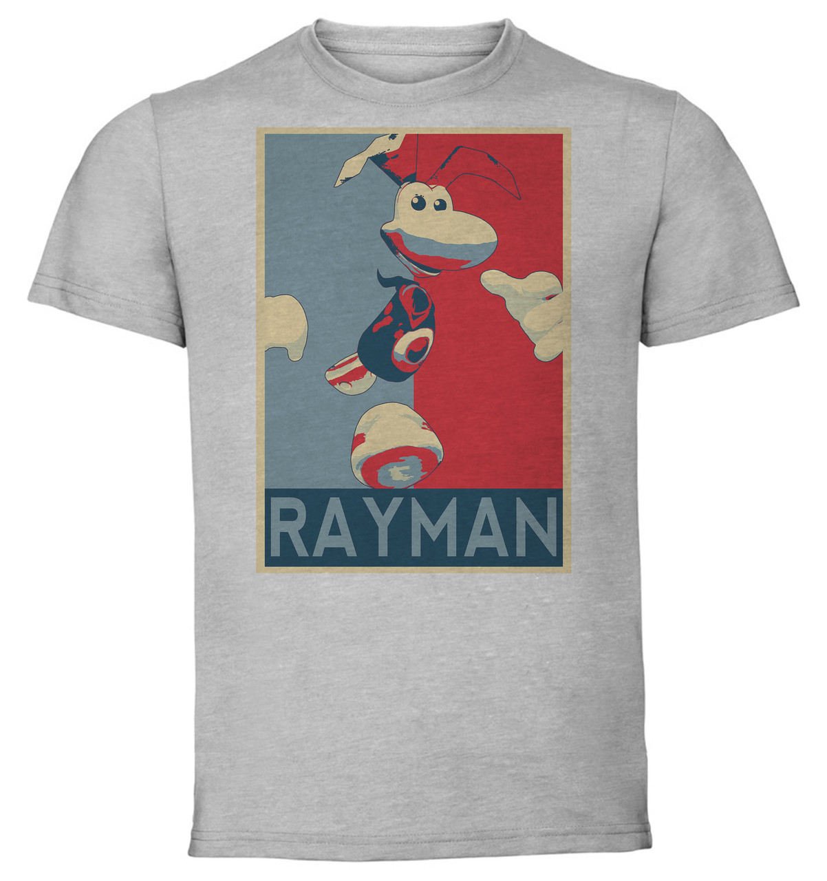 T-Shirt Unisex - Grey - Propaganda - Rayman - Rayman