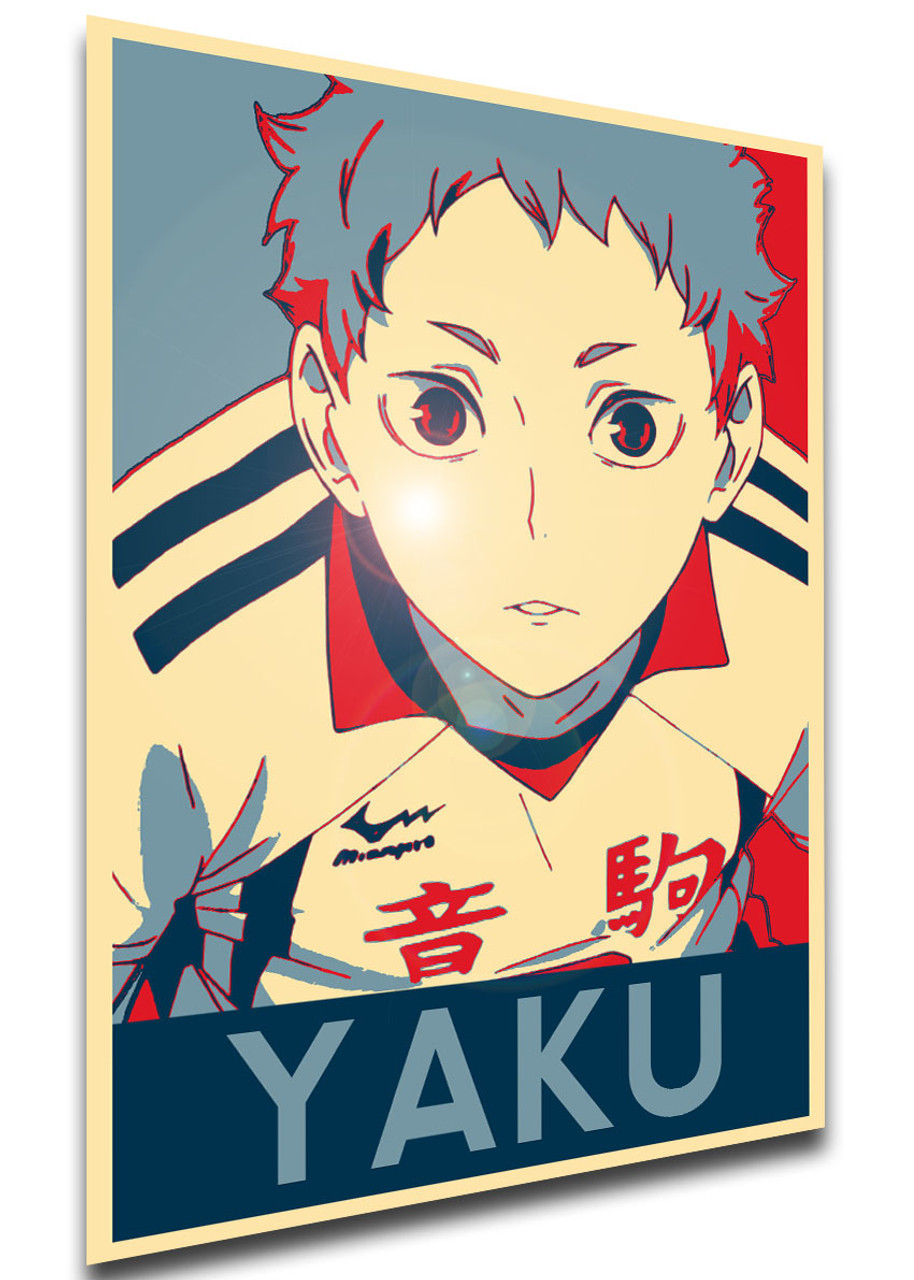 picture Haikyuu Nekoma Team Logo poster sa0372 propaganda haikyuu
