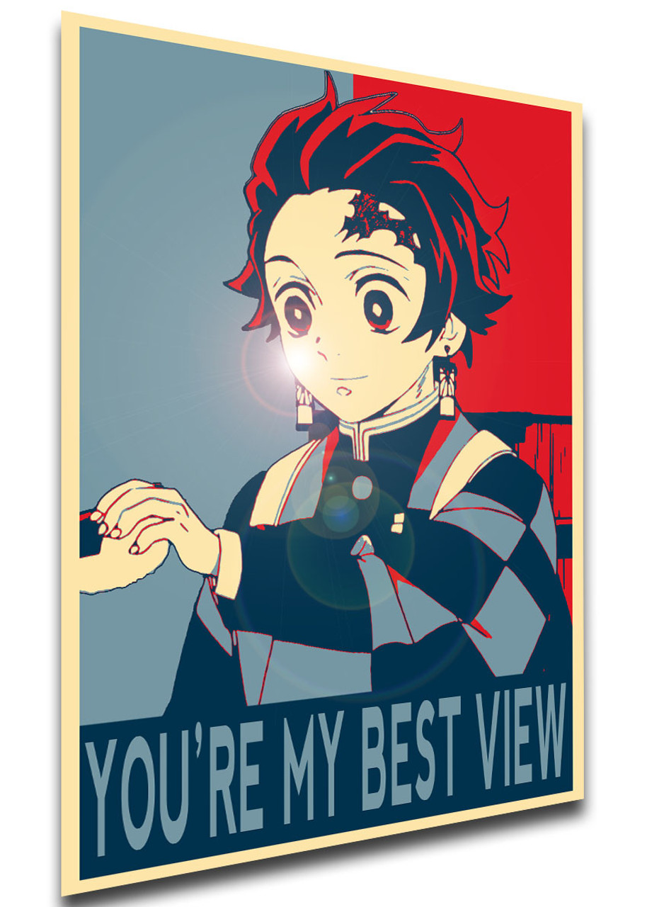 Poster Sa0437 Propaganda Go Viral You Re My Best View Demon Slayer Tanjiro Propaganda World (keeping it vague so it isnt exactly a spoiler) credits to koyoharu gotouge,the arthur of the manga demon slayer. poster sa0437 propaganda go viral