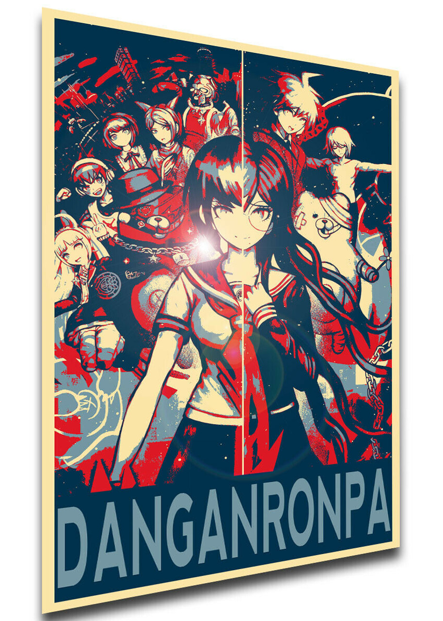 Danganronpa All Characters Poster Poster Propaganda Danganronpa Characters Variant 05 Sa0288 Propaganda World poster propaganda danganronpa