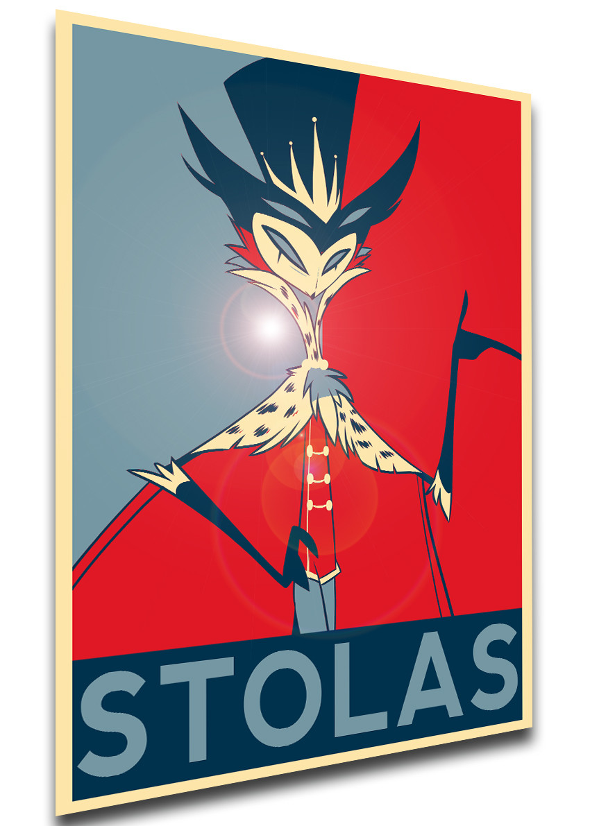 Poster Propaganda - Helluva Boss - Stolas - LL1932 - Propaganda World