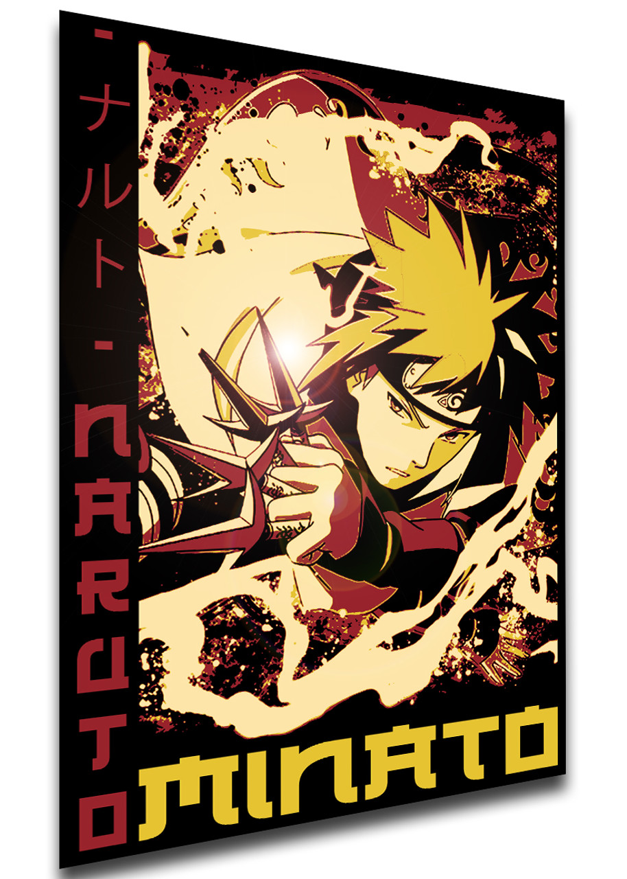 Poster Japanese Style - Naruto - Minato Namikaze - Propaganda World