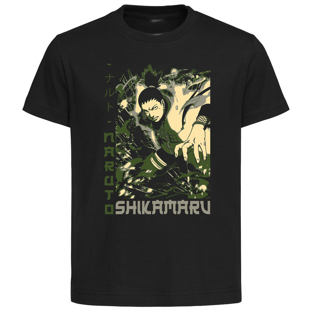 T-Shirt Unisex Black Japanese Style 