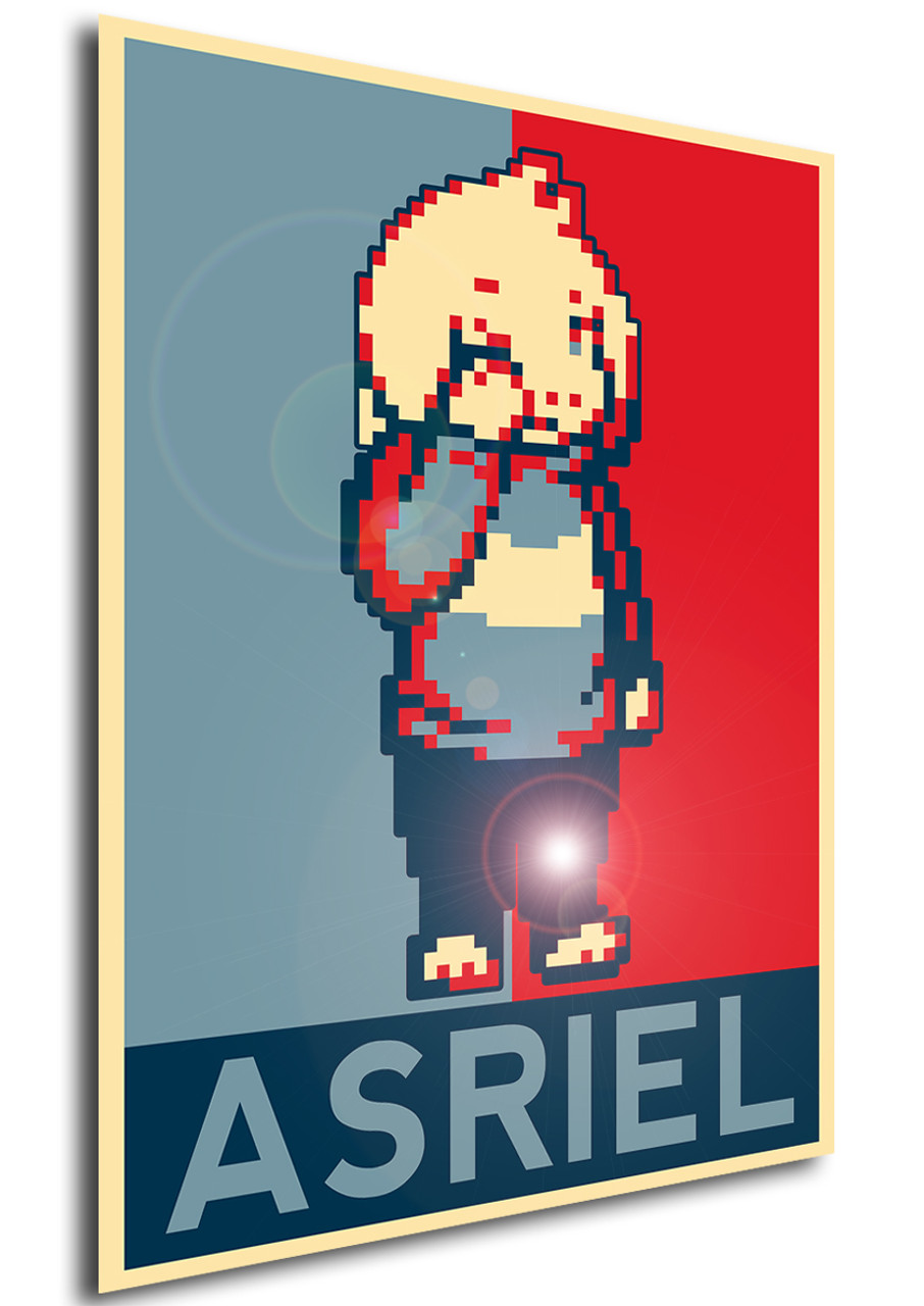 Poster Propaganda - Pixel Art - Undertale - Sans