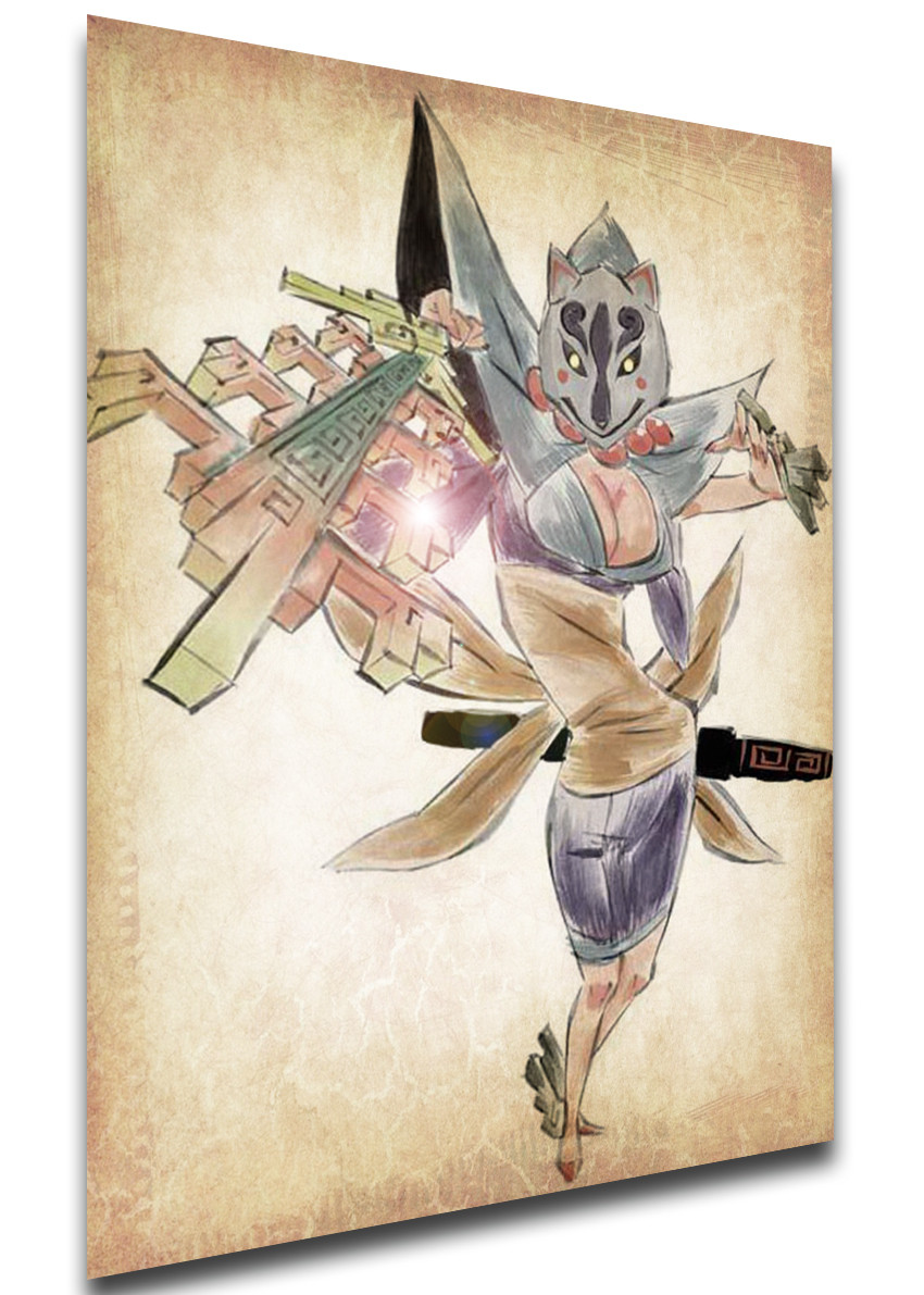 Poster Wanted - Okami - Evil Rao - LL1680 - Propaganda World