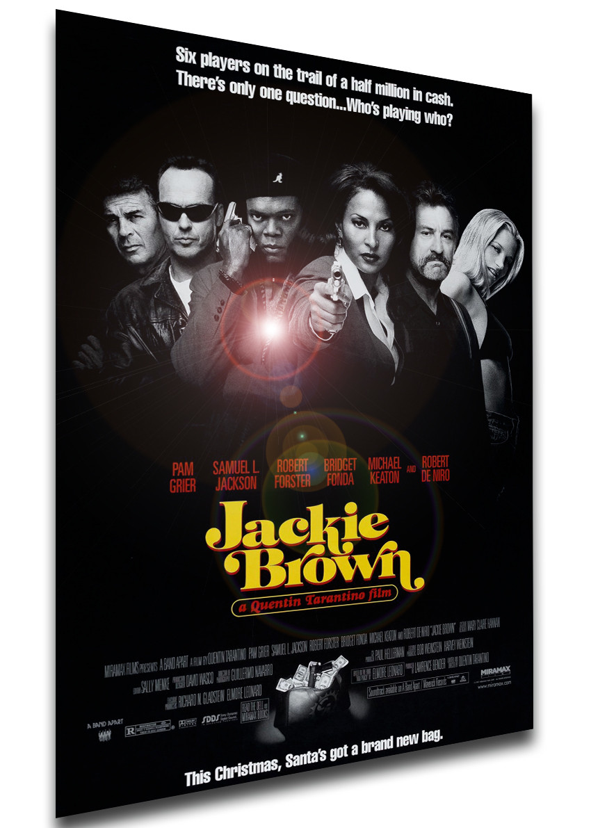 Poster Locandina - Jacki Brown - Quentin Tarantino (1997) - Propaganda ...