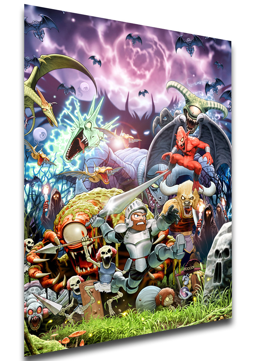 Poster Videogame - Ultimate Ghosts N Goblins - LL1230 - Propaganda World