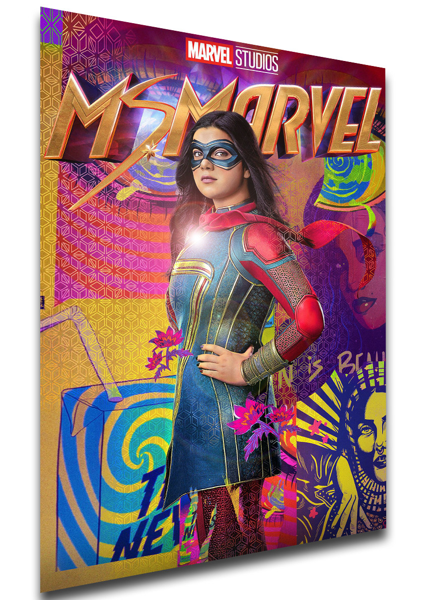 Poster Locandina Serie Tv - Ms Marvel - Propaganda World