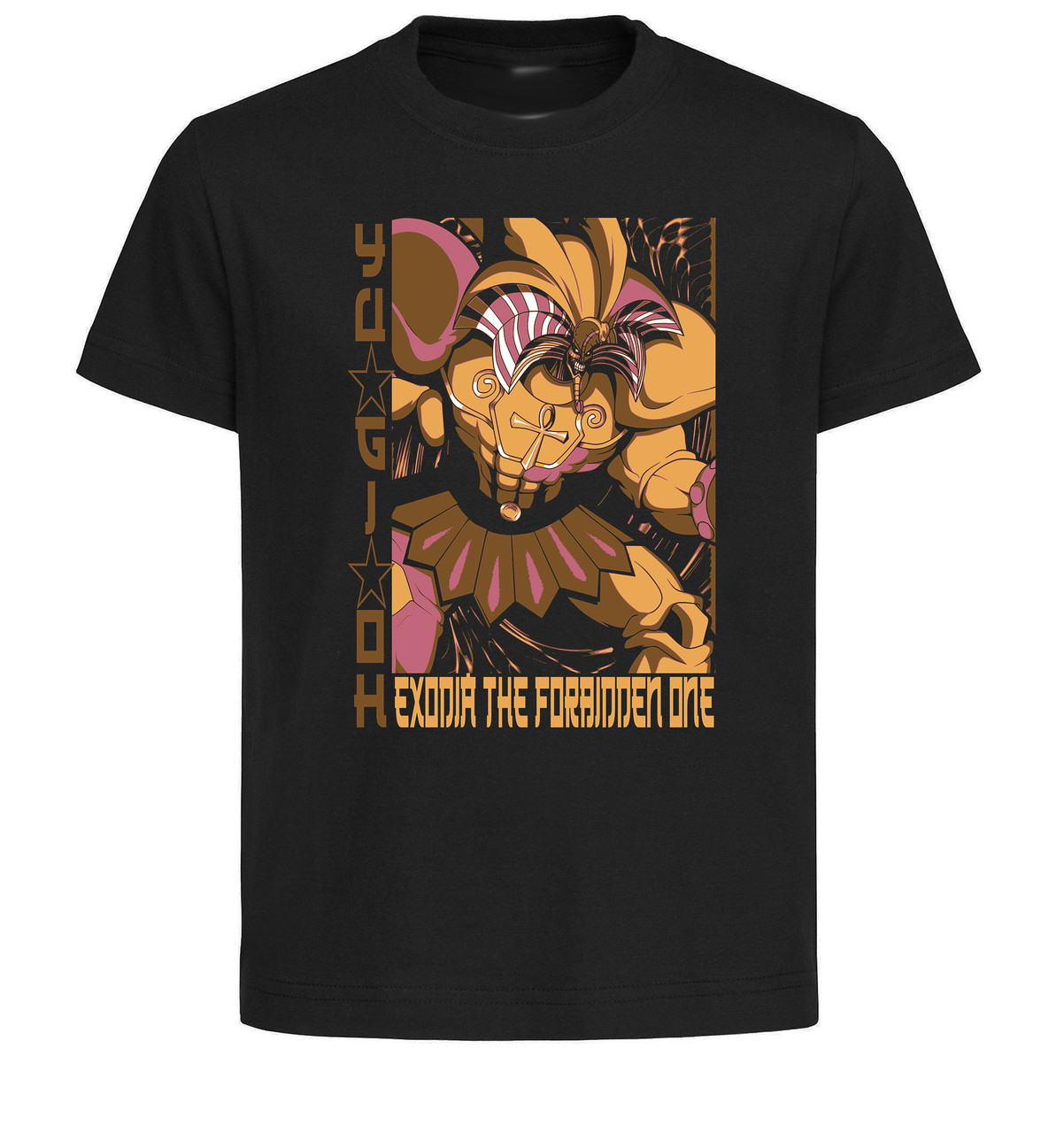Ohyopyo! Tシャツ 黒 デュエプレフェス T-Shirt Unisex Black Japanese Style - Jojo's Bizarre Adventures
