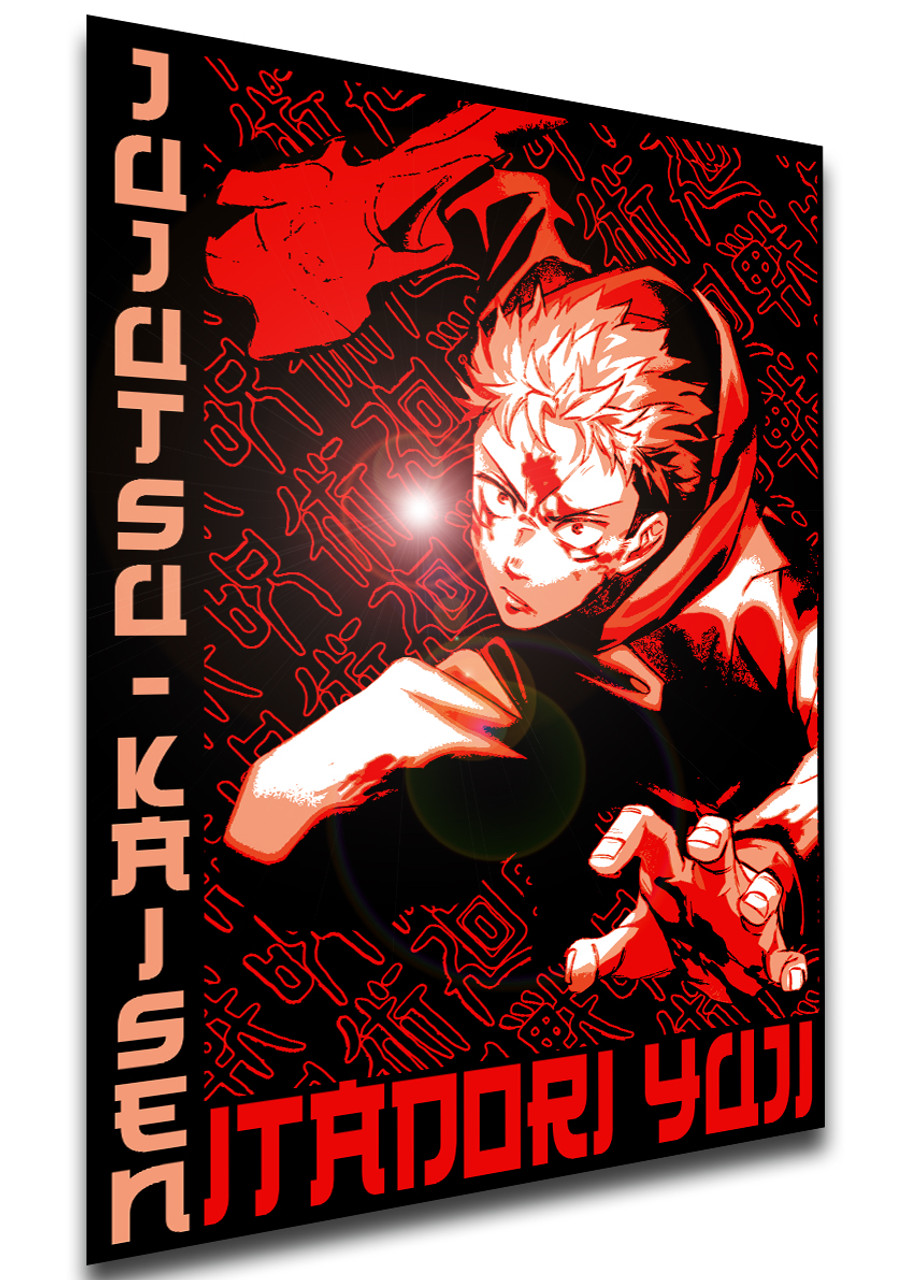 Poster Japanese Style - Jujutsu Kaisen - Yuji Itadori Variant 01 LL3804 -  Propaganda World