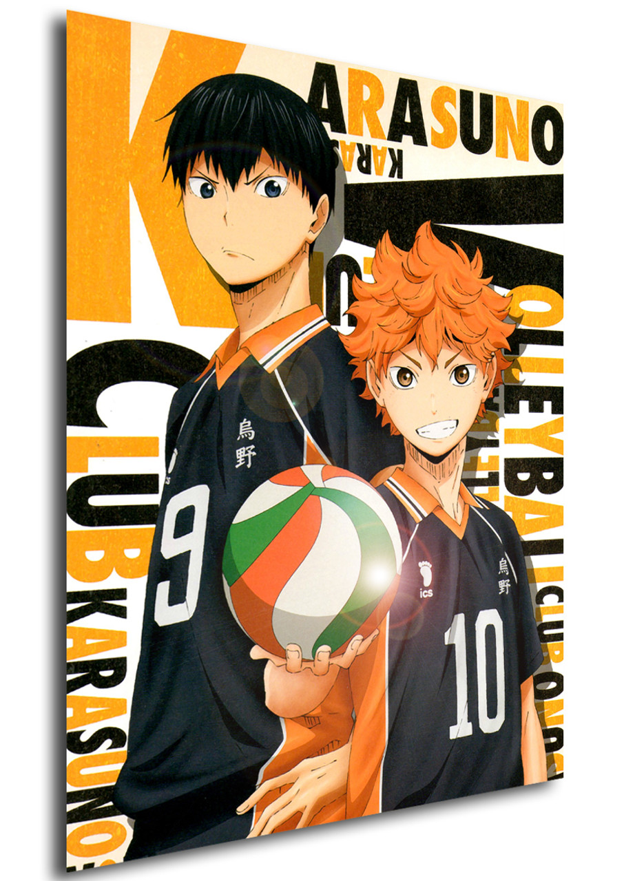 Poster Anime Haikyuu Karasuno Characters Propaganda World