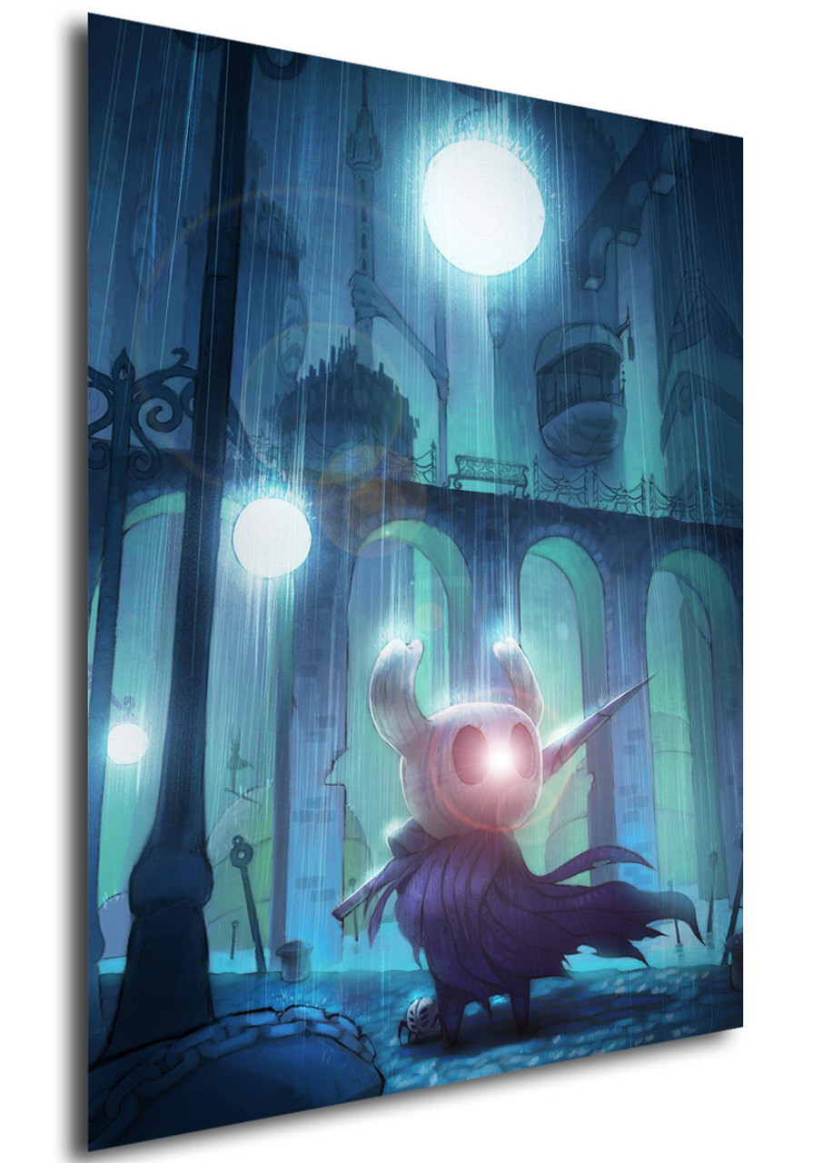 Poster 42x24 cm Hollow Knight El Caballero Hornet Videojuego Videogame Cartel 08