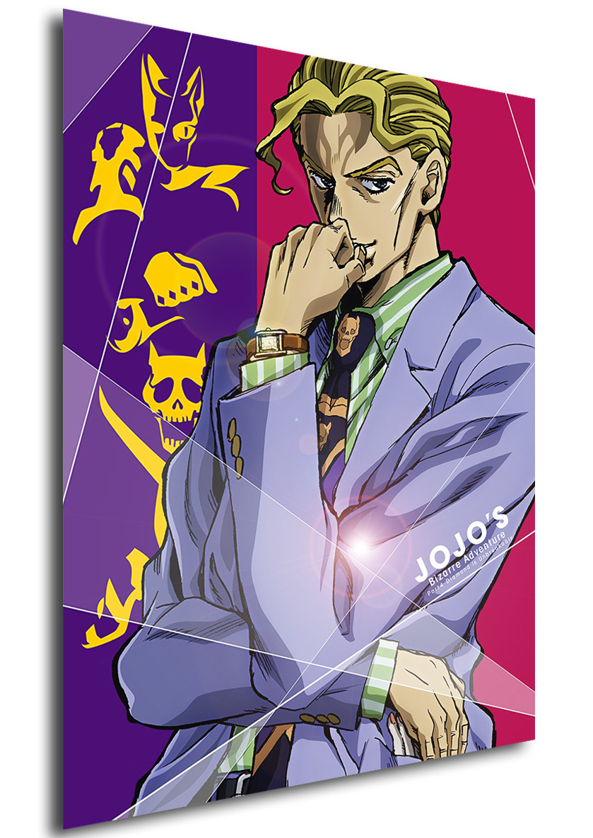 Poster - Locandina - Anime - Jojo's Bizarre Adventures - Diamond