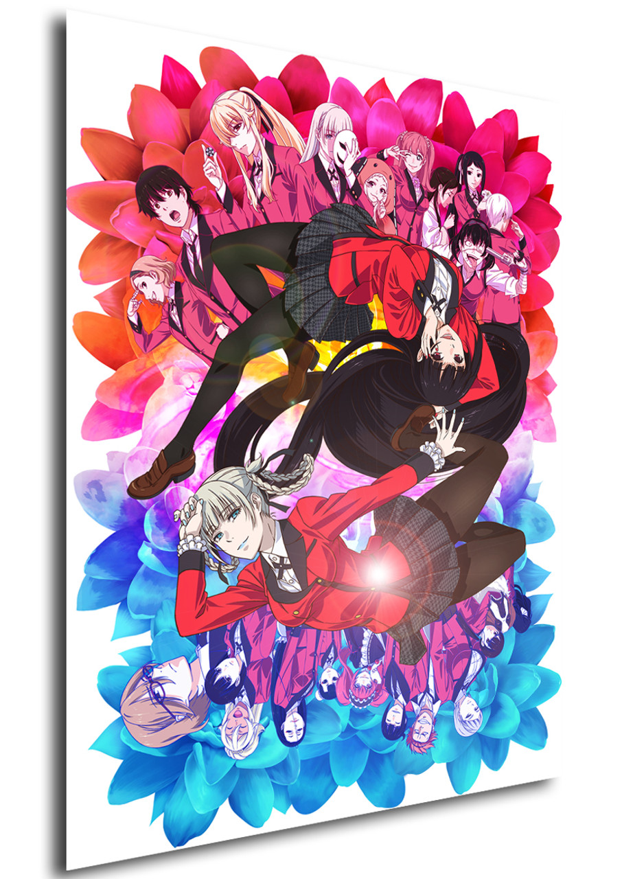 Poster  Locandina  Anime  Kakegurui Characters  Propaganda World