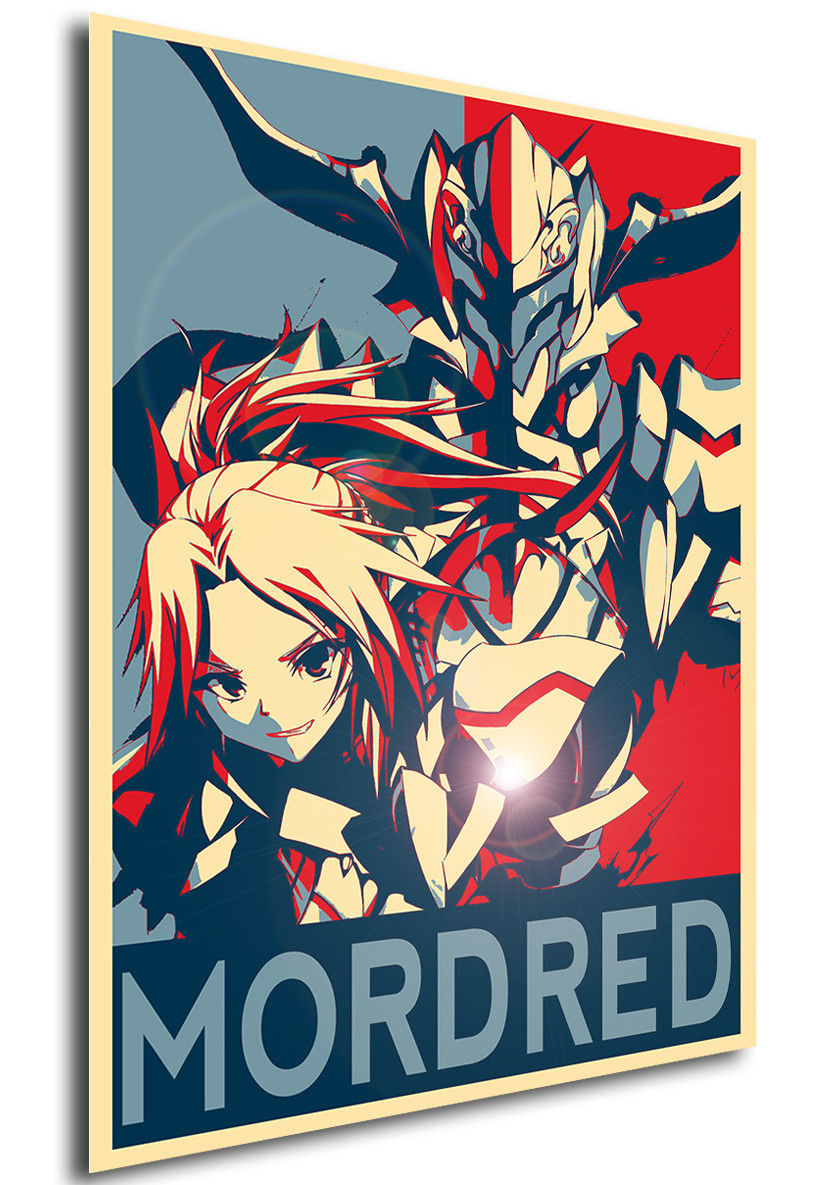 Poster Propaganda Fate Apocrypha Mordred - Propaganda World