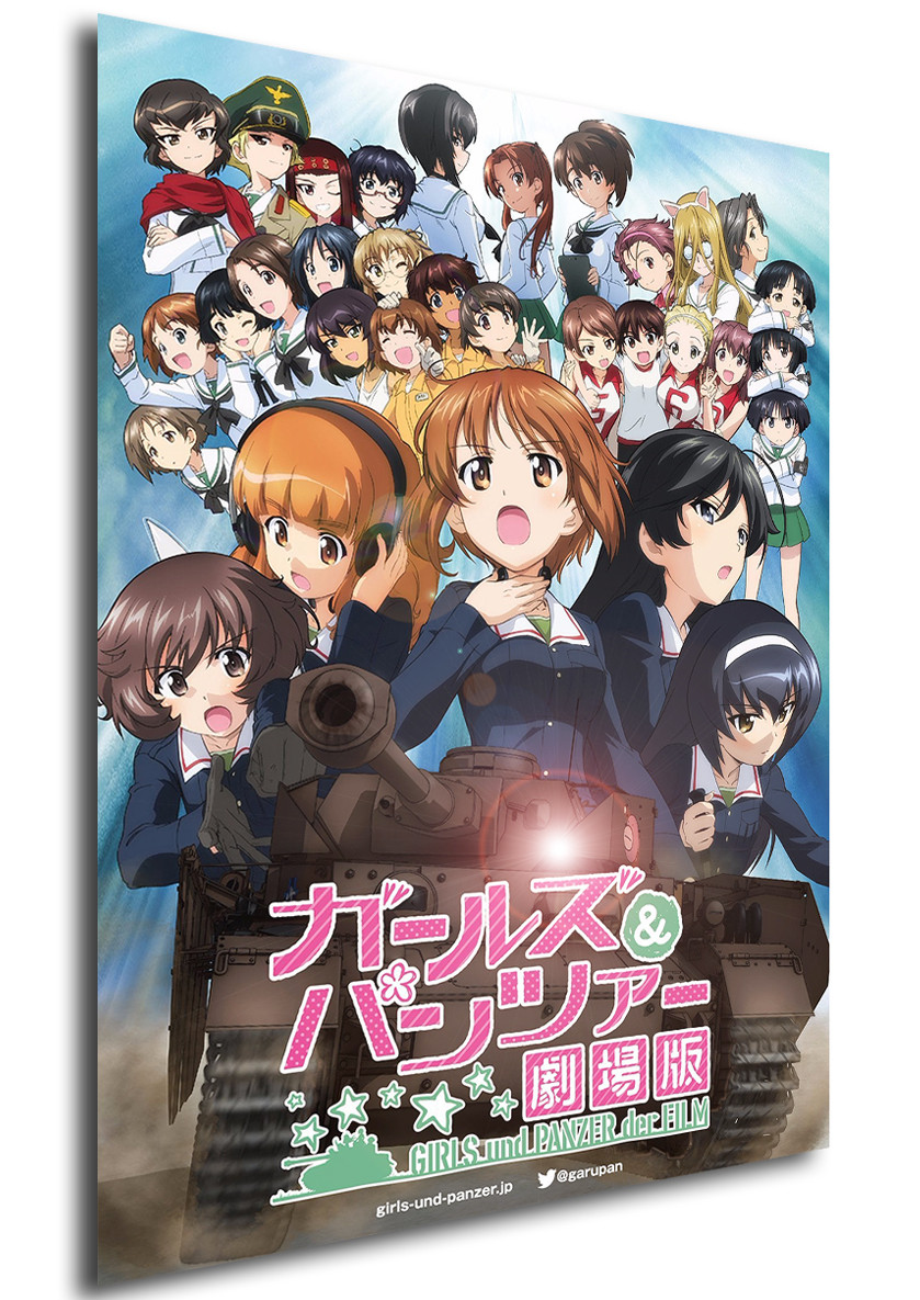 Girls Und Panzer Der Film Deutsch Stream Poster - Girls und Panzer - Der FIlm - Propaganda World