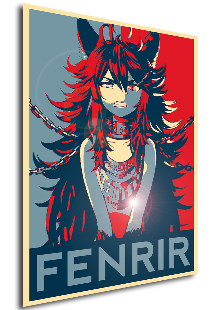 Poster Propaganda Rage Of Bahamut Fenrir Propaganda World
