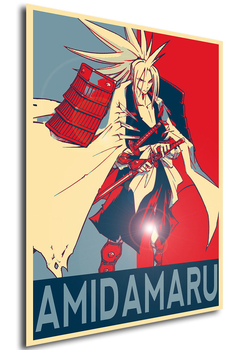 Poster Propaganda - Shaman King - Amidamaru - Propaganda World