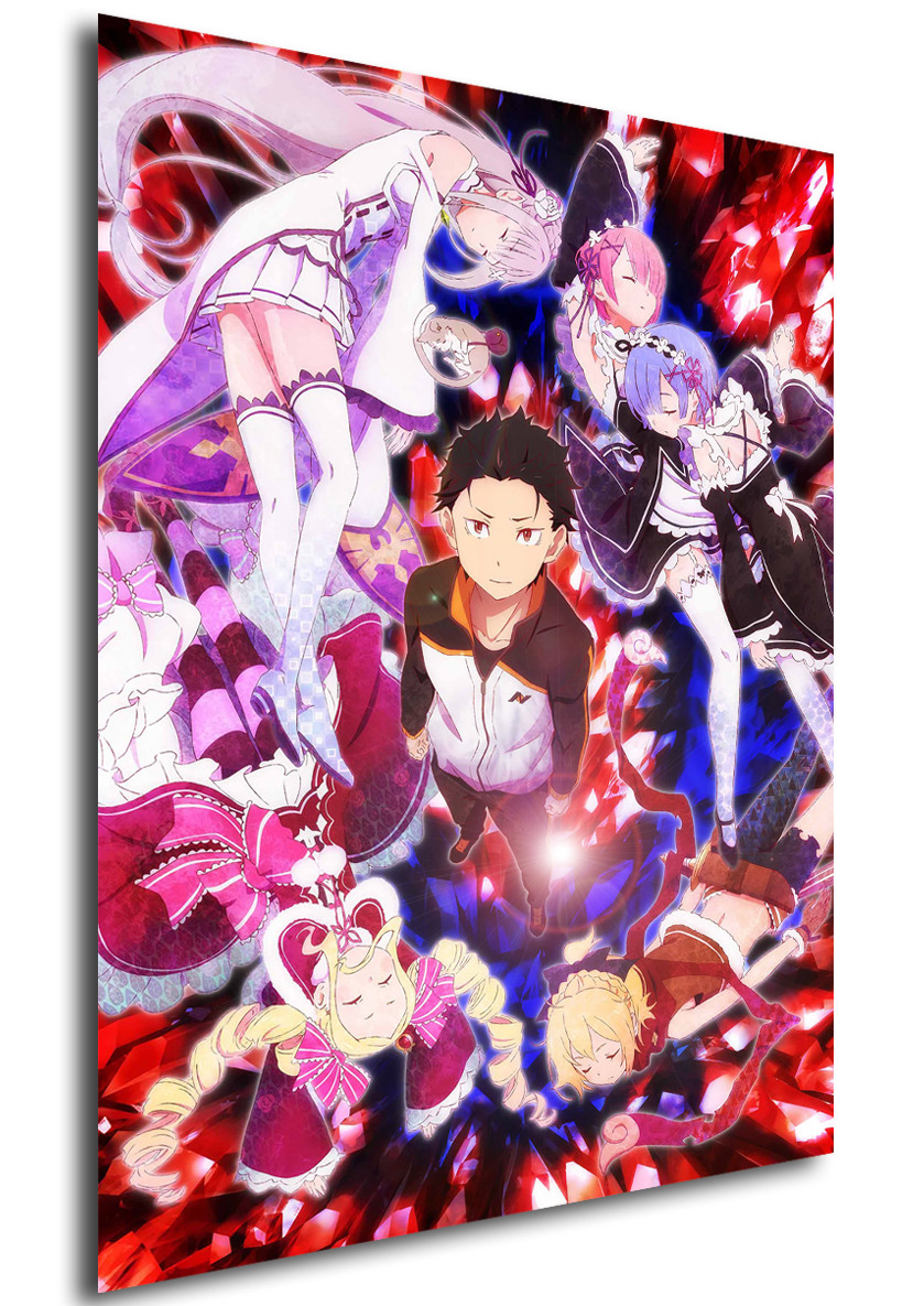 Poster Anime Re Zero Characters Propaganda World