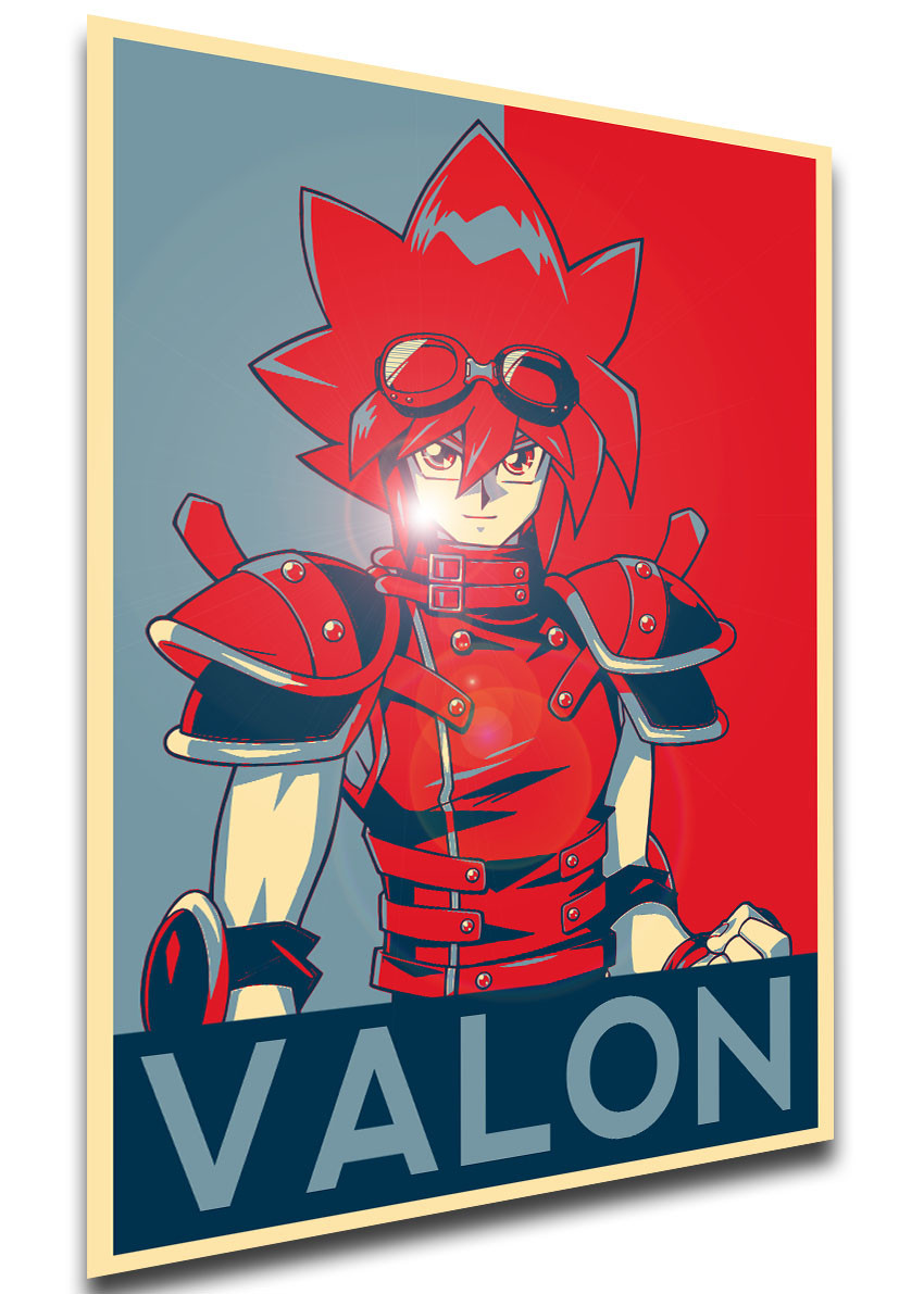 Poster - Propaganda - Yu Gi Oh - Valon - Propaganda World