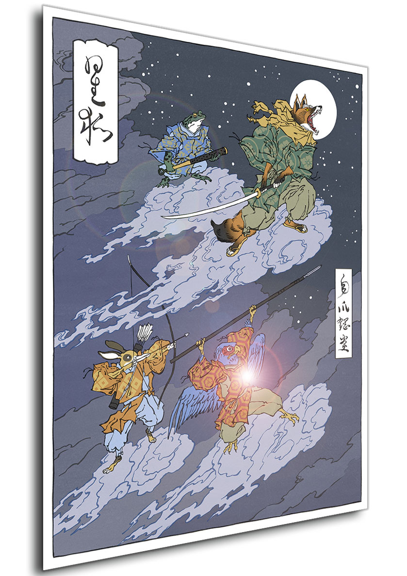 Poster - Japanese Ukiyo-e - Star Fox - Propaganda World