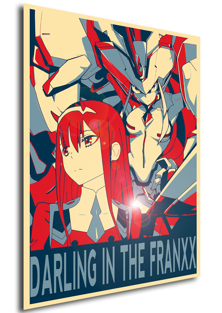 Poster Propaganda Darling in the FRANXX Characters - Propaganda World