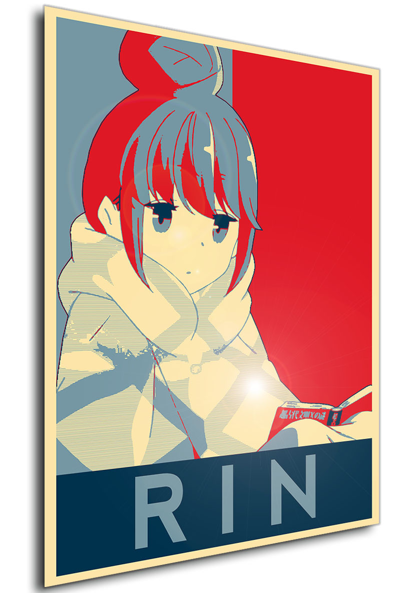 Poster - Propaganda - Yuru Camp - Rin Shima - Propaganda World