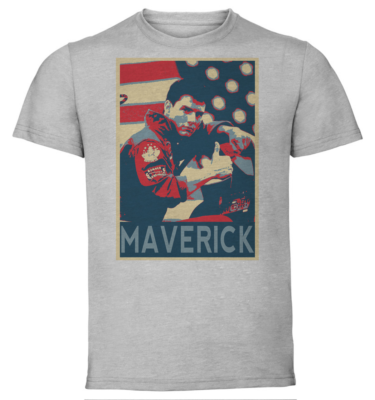 T-Shirt Unisex - Grey - Propaganda - Top Gun - Maverick - Propaganda World