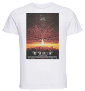 T-shirt Unisex - White - Indipendence Day Playbill