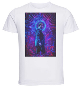 T-shirt Unisex - White - John Wick 3 Playbill Var E