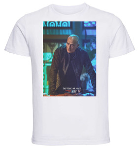 T-shirt Unisex - White - John Wick 3 Playbill Var G