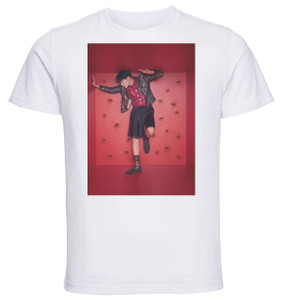 T-shirt Unisex - White - Kpop - Bts - Wall - J-hope