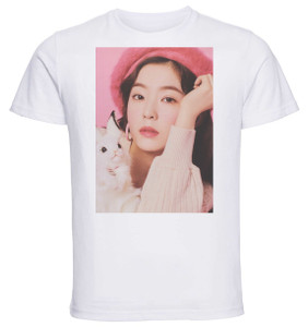 T-shirt Unisex - White - Kpop - Red Velvet Greetings Irene