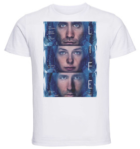 T-shirt Unisex - White - Life Playbill Var 2