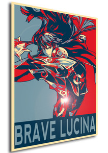 Poster - Propaganda - Fire Emblem Heroes - Brave Lucina