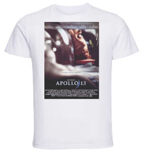 T-shirt Unisex - White - Playbill Film - Apollo13