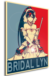 Poster - Propaganda - Fire Emblem Heroes - Bridal - Lyn