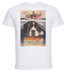 T-shirt Unisex - White - Playbill Film - Beethovem