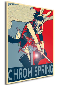 Poster - Propaganda - Fire Emblem Heroes - Spring - Chrom