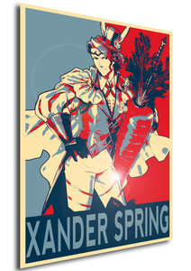 Poster - Propaganda - Fire Emblem Heroes - Spring - Xander