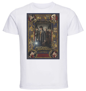 T-shirt Unisex - White - Playbill Film - Fantastic Beasts 2 T-shirt Unisex - White - Playbill Film - Fantastic Beasts 2