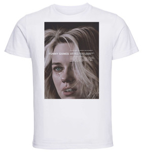 T-shirt Unisex - White - Playbill Film - Funny Games