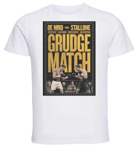 T-shirt Unisex - White - Playbill Film - Grudge Match