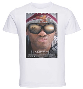T-shirt Unisex - White - Playbill Film - Hancock