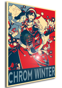 Poster - Propaganda - Fire Emblem Heroes - Winter Envoy - Chrom