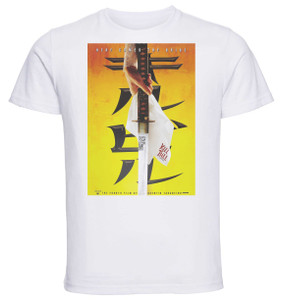 T-shirt Unisex - White - Playbill Film - Kill Bill Vol 1