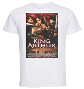 T-shirt Unisex - White - Playbill Film - King Arthur