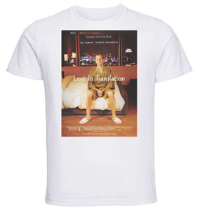 T-shirt Unisex - White - Playbill Film - Lost In Translation